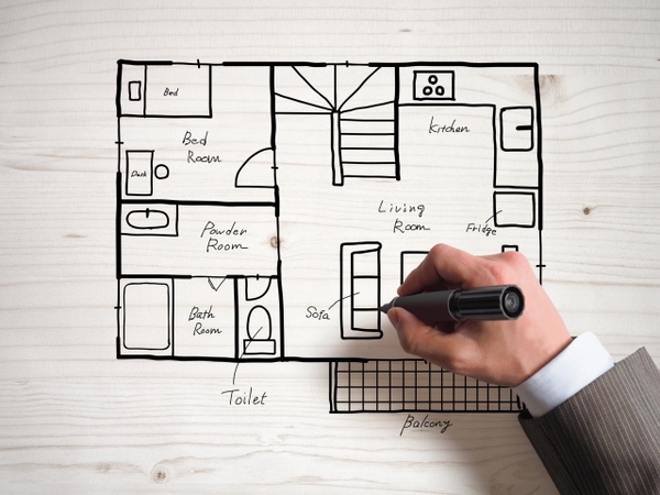 新築のイメージを間取りに。LDKの捉え方や家の外観スタイルの種類